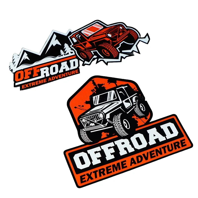 Outdoor Adventure Jeep - Off Road Extreme Adventure autostickers voor