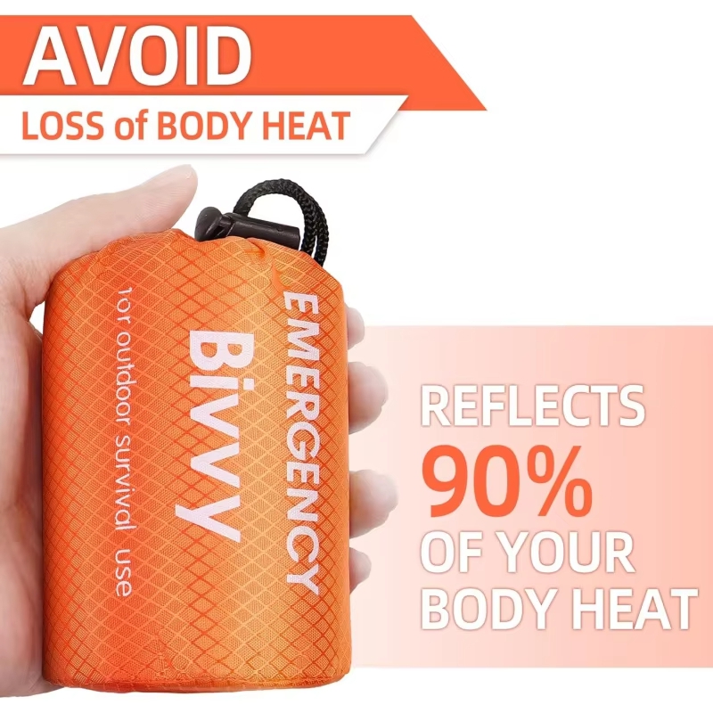 Bivy Sack Lightweight - Noodslaapzak Overlevingsdeken Thermische Mylar Bivakzak Lichtgewicht