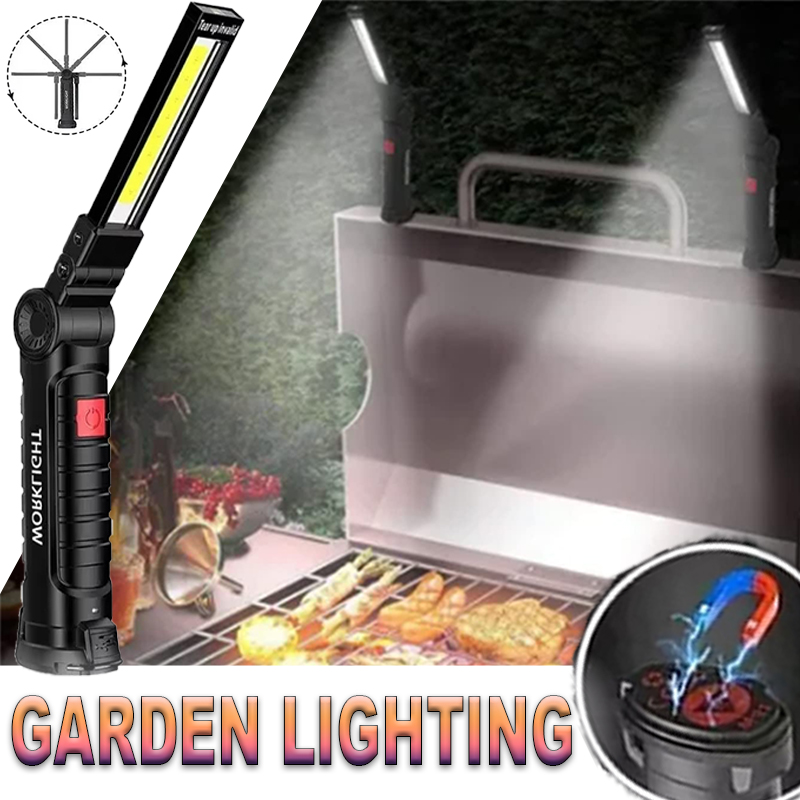 Outdoor Adventures - Draagbare LED-zaklamp met magnetische haak Outdoor