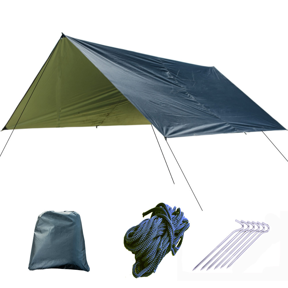Hammock Rain Tarp - 3X3M Luifel Waterdicht Tarp Tent Schaduw