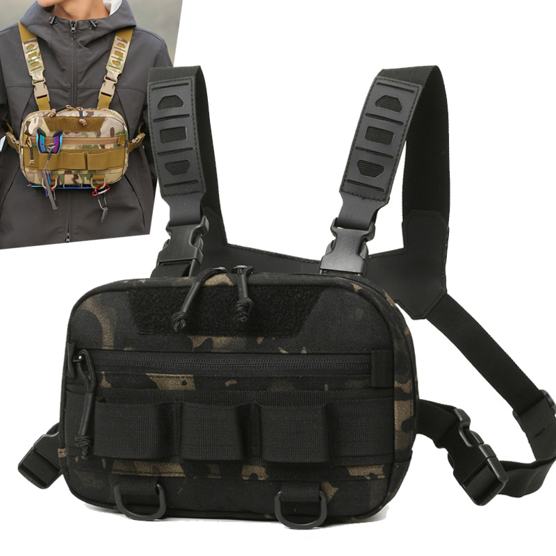 Outdoor Adventure Vest - Tactische Chest Rig Rugzak Camping Recon