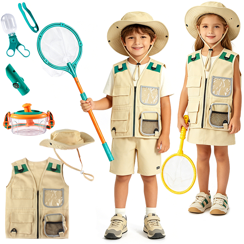 Outdoor Adventure Kit For Boys - Kids Explorer Adventure Kit Outdoor Natuerverkenningsspeelgoed