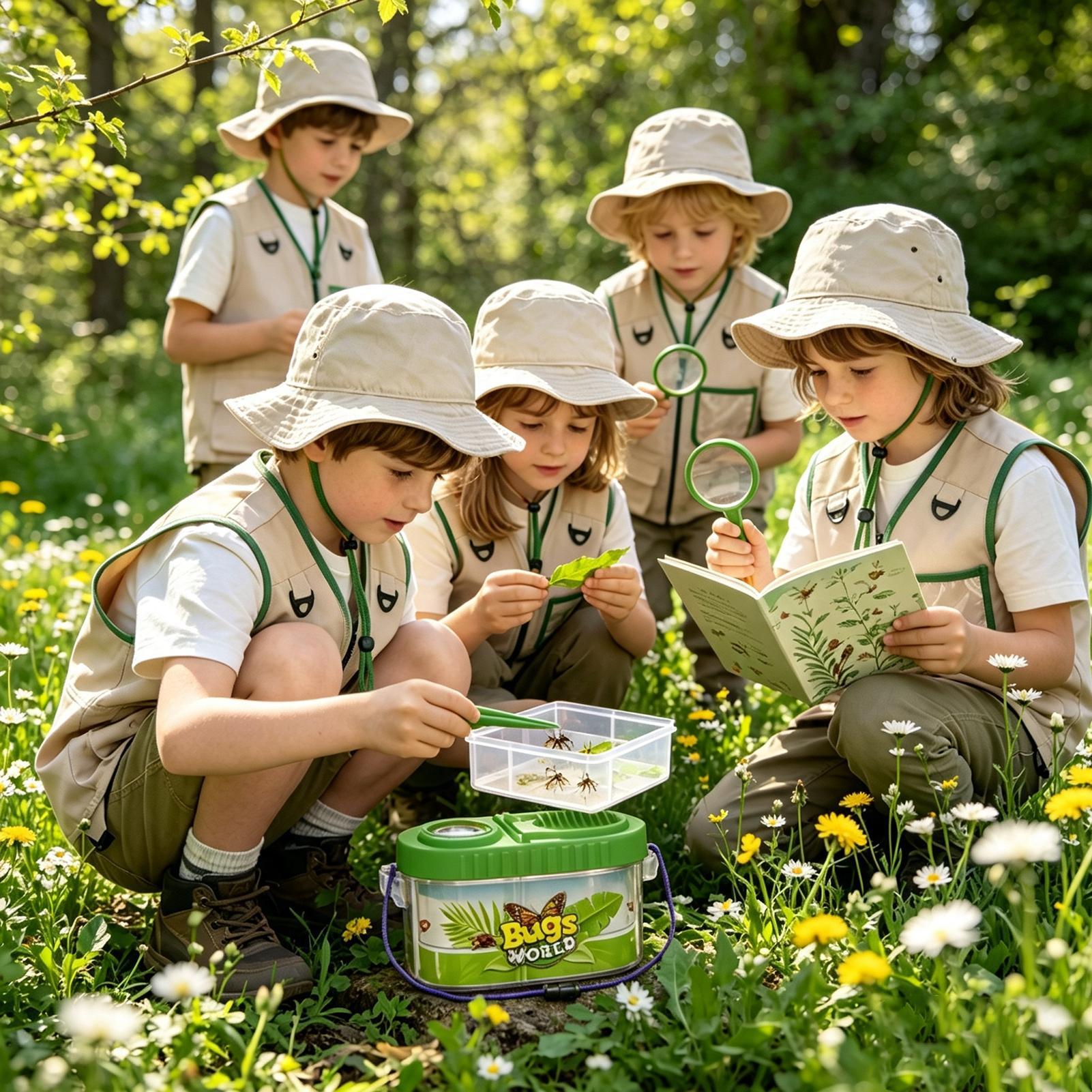 Kinderavontuurset met hoed, li - Outdoor Adventure Kit For Boys recensie en prijs