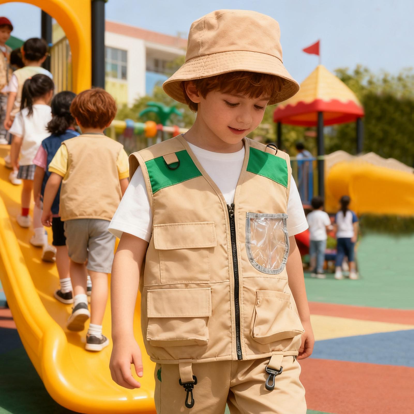 Kids Explorer Vest en Hoed Hal - Outdoor Adventure Kit For Boys recensie en prijs