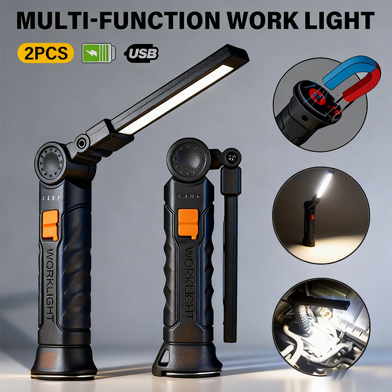 Draagbare COB LED-zaklamp USB  - Outdoor Adventures recensie en prijs