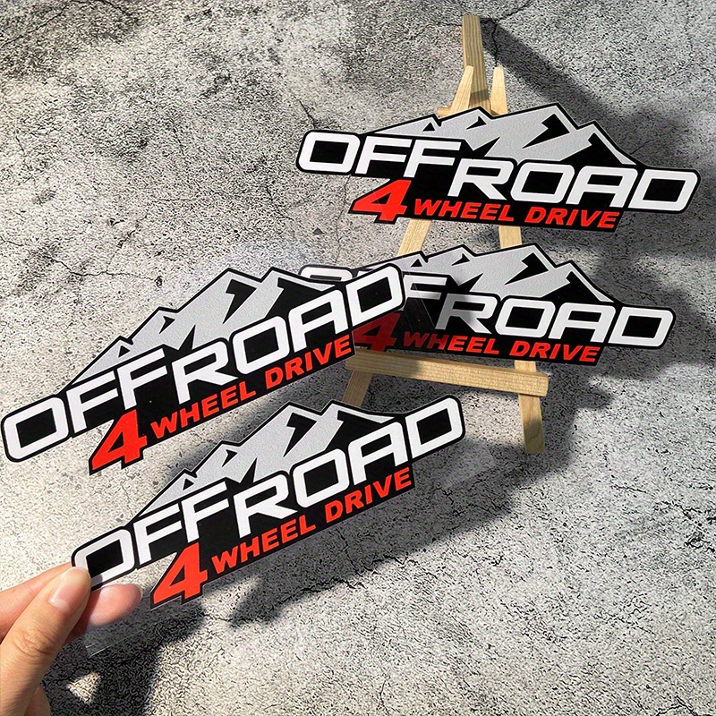 2 stuks Off Road Sticker Outdo - Outdoor Adventure Jeep recensie en prijs