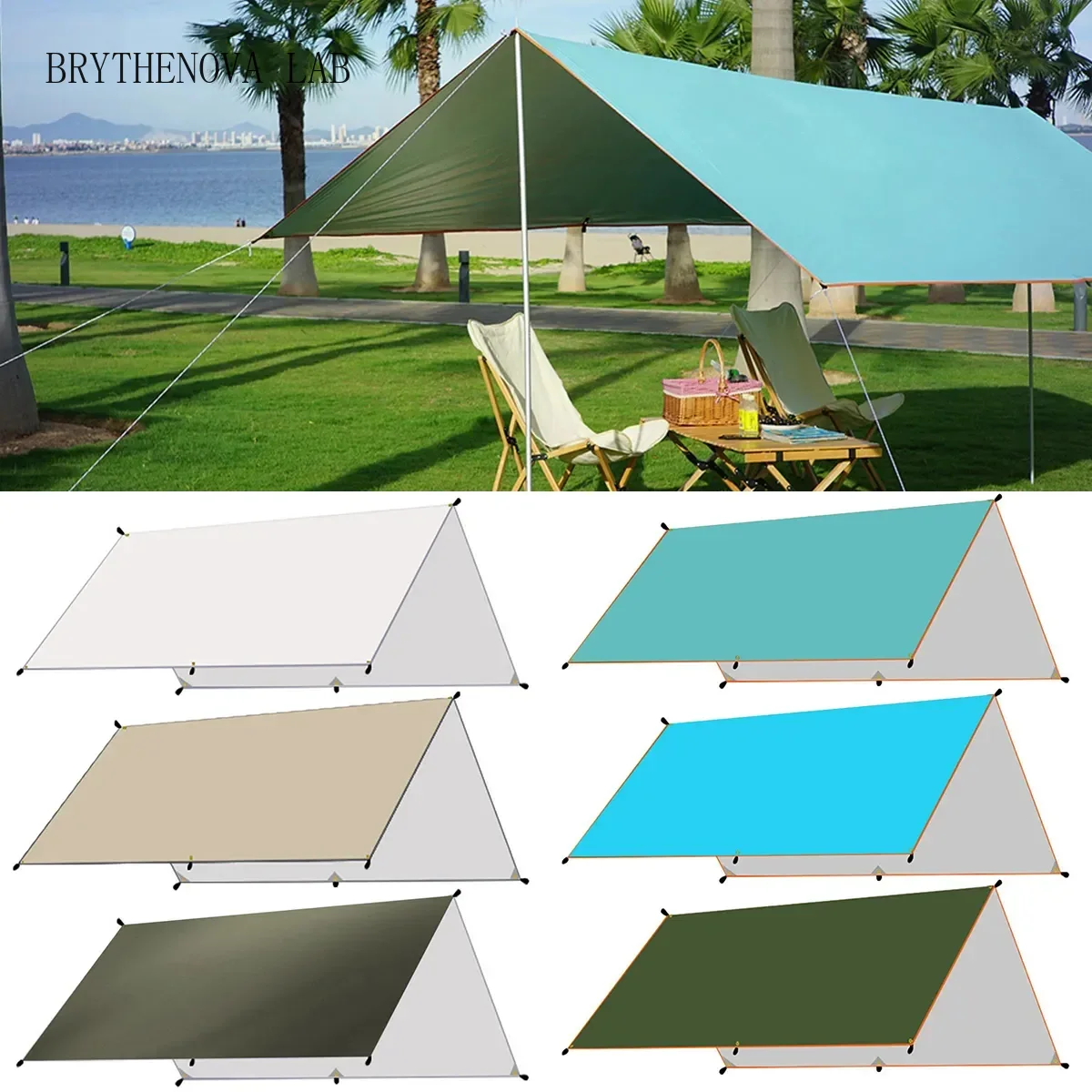 Campingzeil Waterdichte tent H - Hammock Rain Tarp recensie en prijs