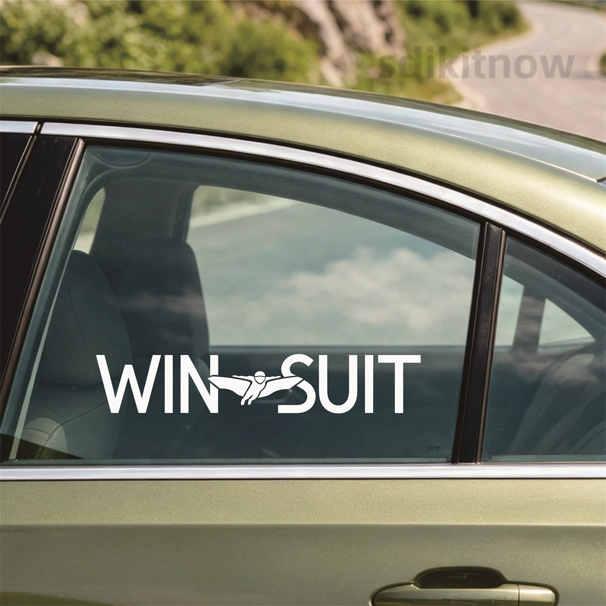 Wingsuit Flyer Vinyl Autostick - Outdoor Adventure Jeep recensie en prijs