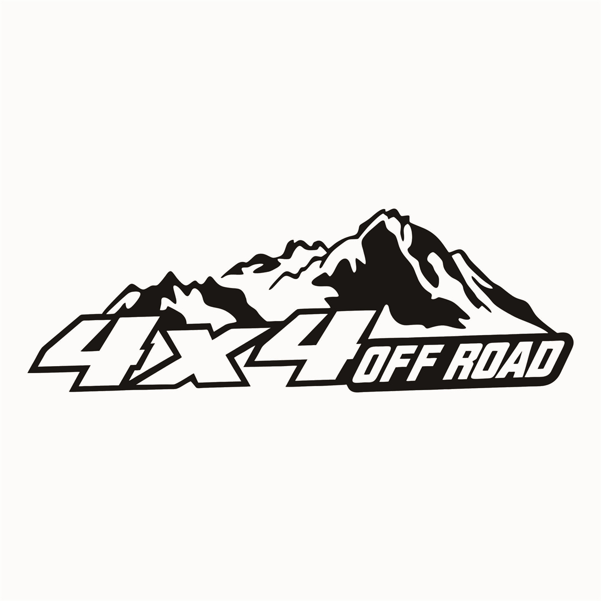 4X4 Off-Road Mountain Vinyl St - Outdoor Adventure Jeep recensie en prijs