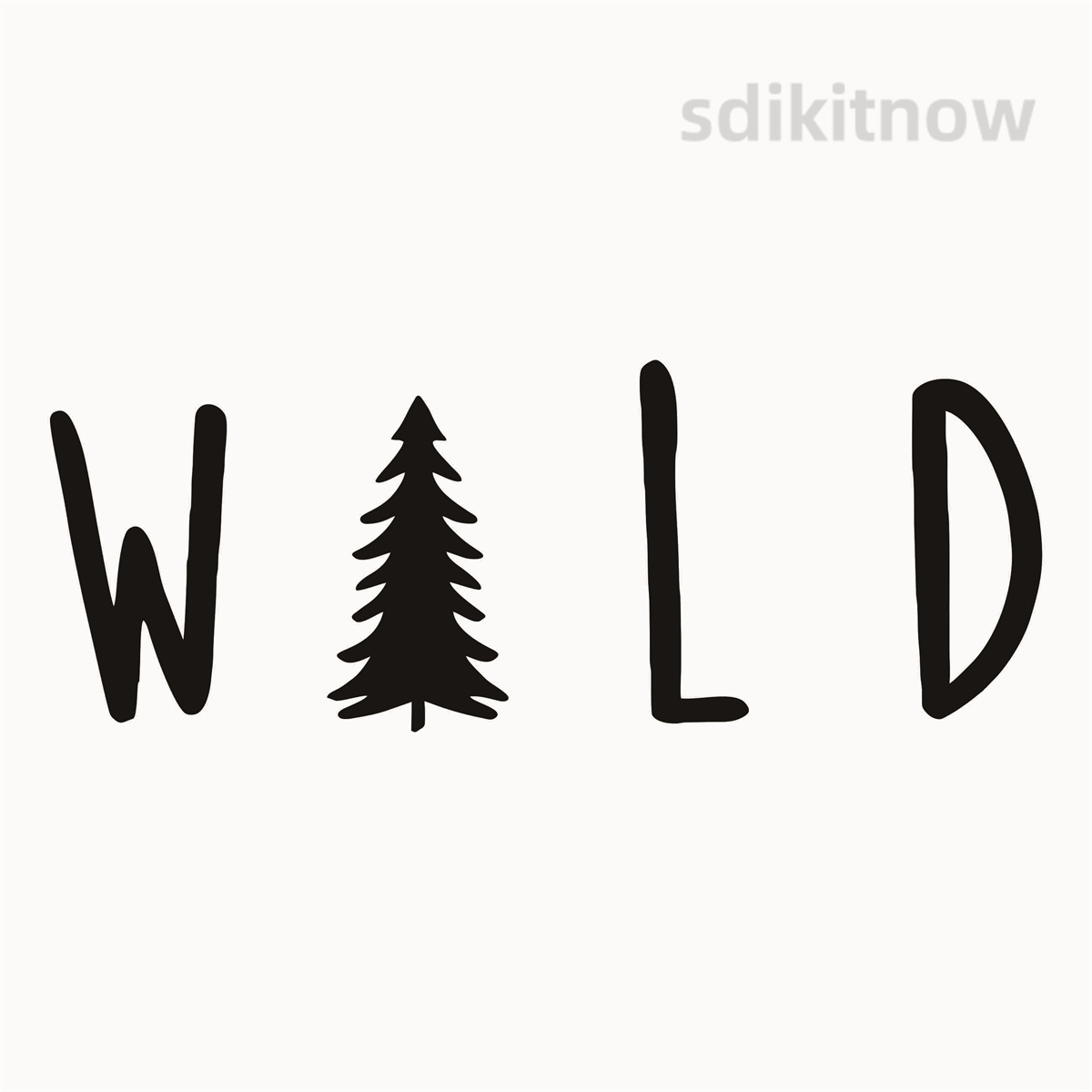 Wilde dennenboom vinyl autosti - Outdoor Adventure Jeep recensie en prijs