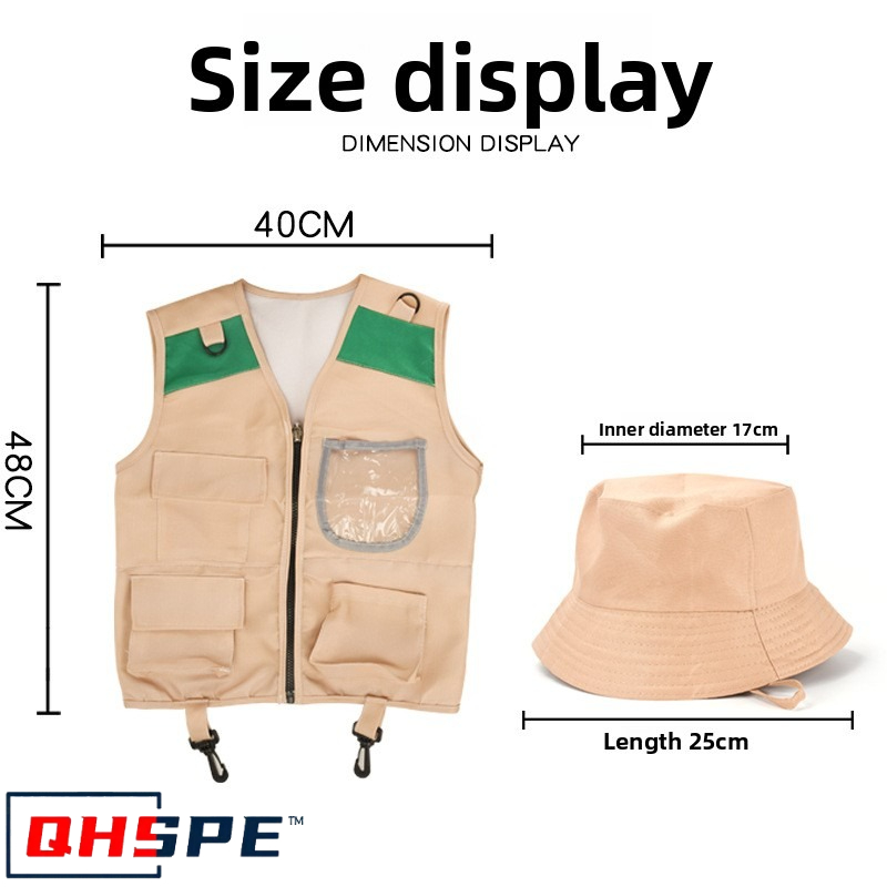 Kids Explorer Vest en Hoed Kos - Outdoor Adventure Kit For Boys recensie en prijs