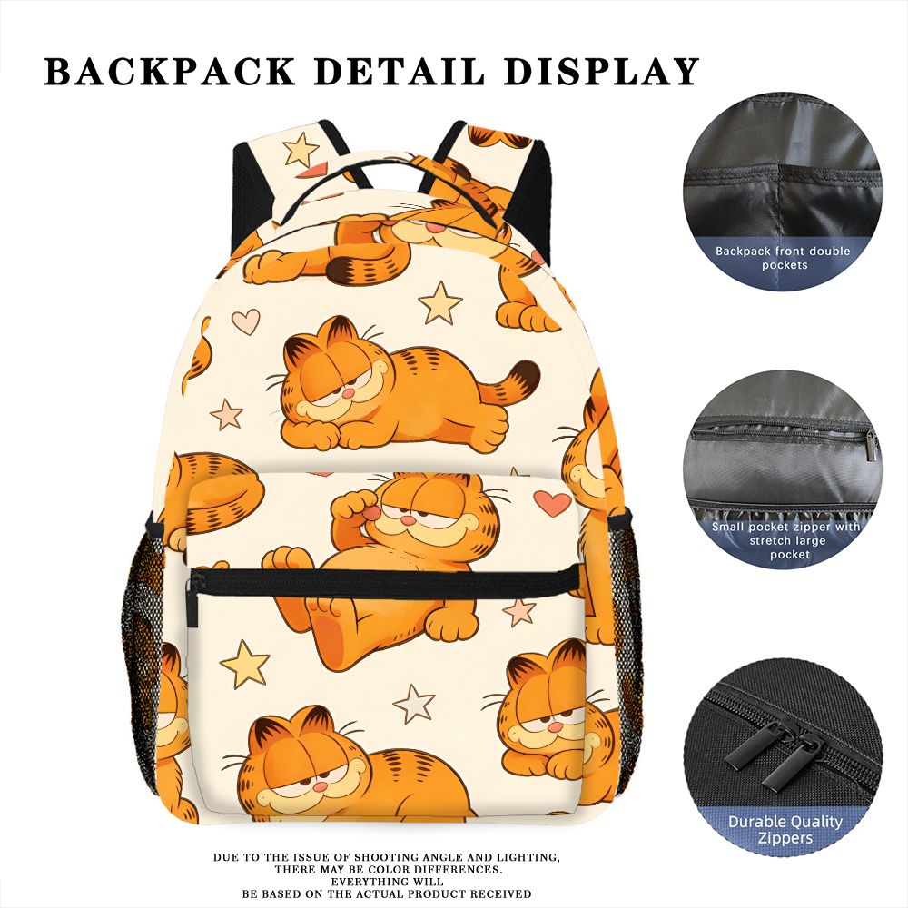 Grappige luie Garfield-rugzak  - Outdoor Adventures recensie en prijs