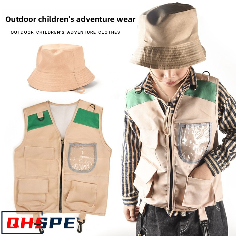 Kids Explorer Vest en Hoed Kos - Outdoor Adventure Kit For Boys recensie en prijs