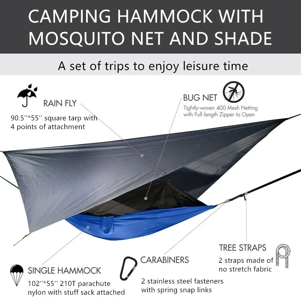 Lichtgewicht Draagbare Camping - Hammock Rain Tarp recensie en prijs